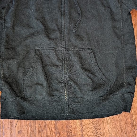 VGUC Unisex Black Official Google Merchandise Zip Up Hoodie Size XL - Picture 2 of 7